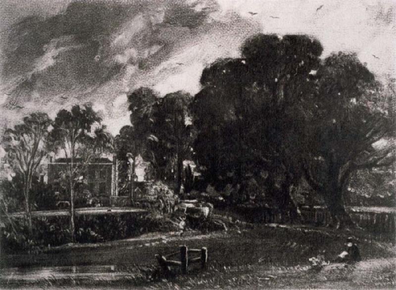 John Constable East Bergholt China oil painting art